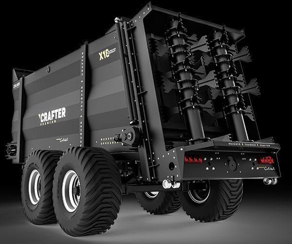 MANURE SPREADER TRAILER CELIKEL CRAFTER PREMIUM X20