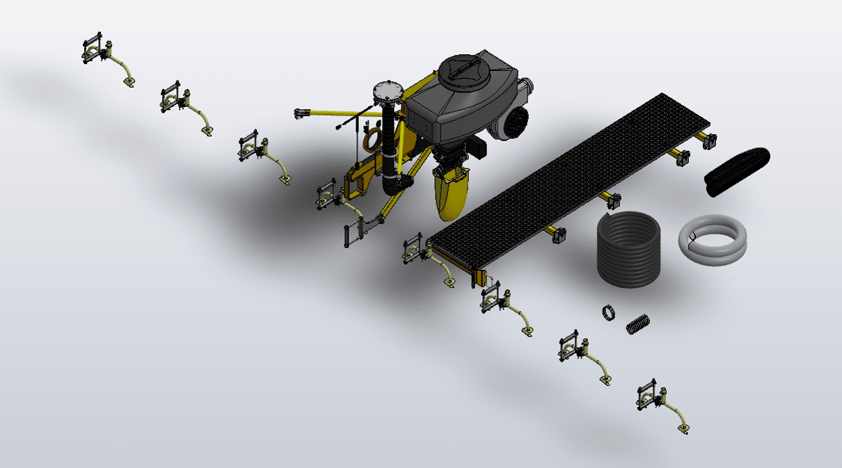 АПЛИКАТОР CLAYDON NUTRISEEDER ЗА ПАЛЦЕВА БРАНА 7.5M - Image 4